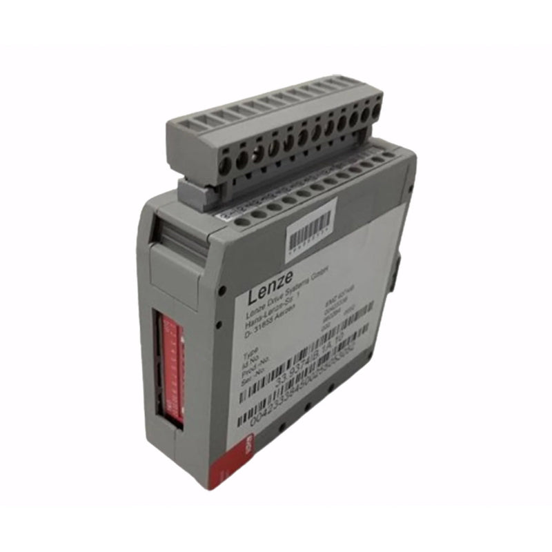 Lenze EMZ9374IB plug-in keypad module for 9300 drives, enabling parameter setup, monitoring, and diagnostics