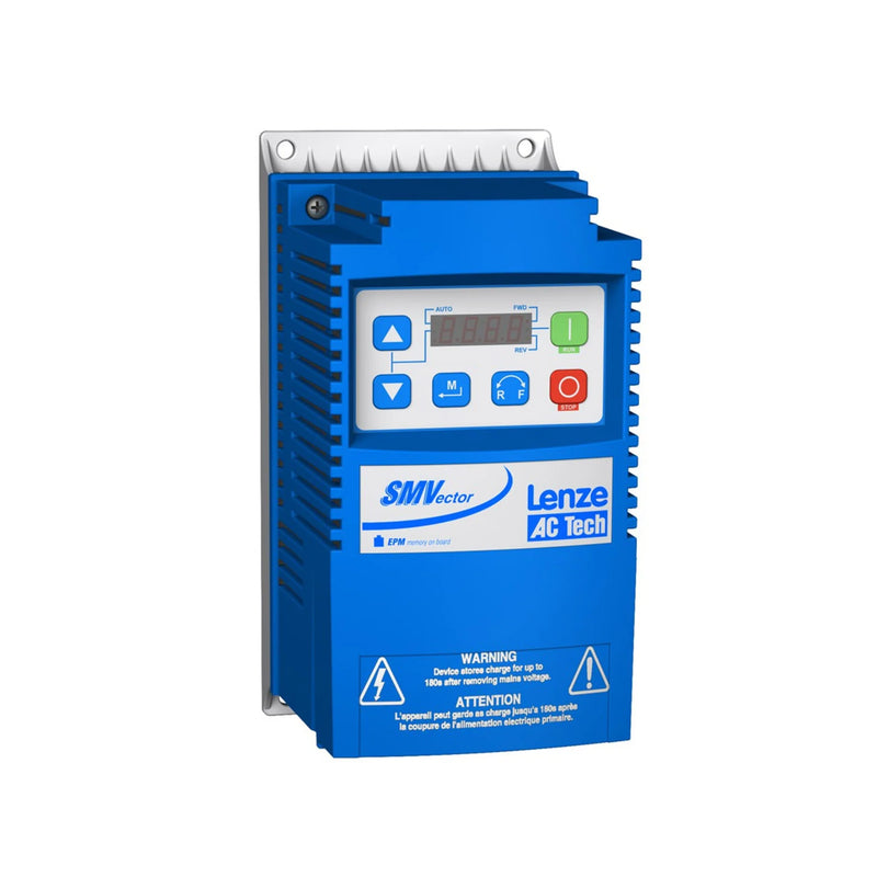 Lenze ESV222N02YXB SMVector drive, 2.2 kW, 230V three-phase, NEMA 1/IP31 frequency inverter