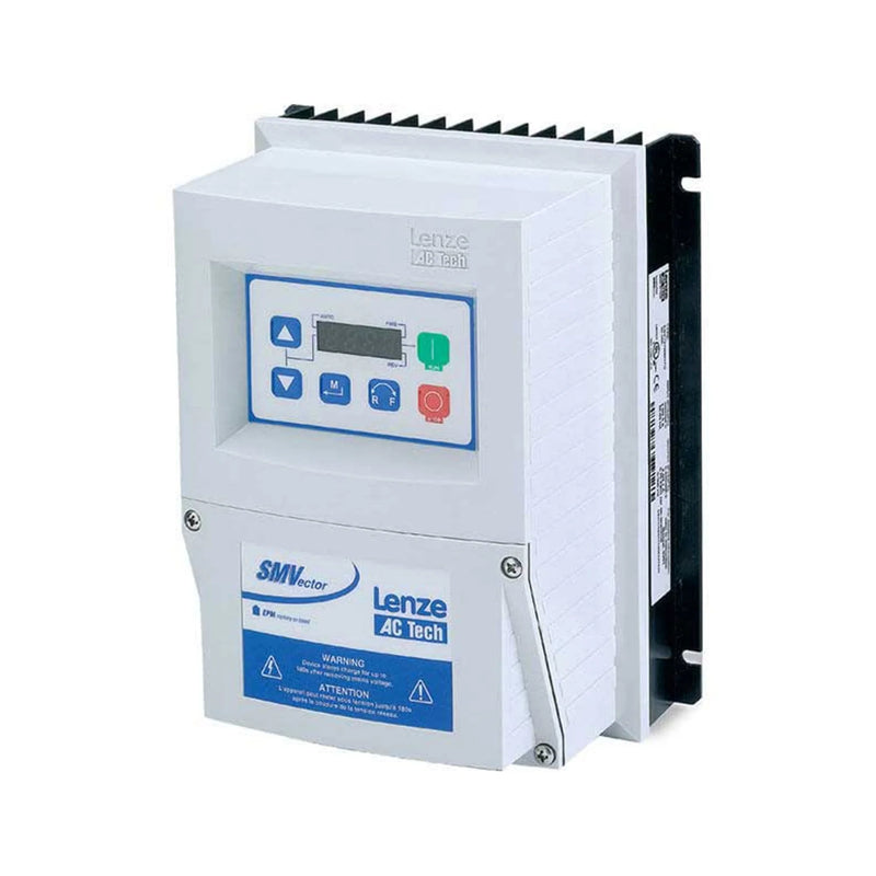 Lenze ESV371N01SXC SMVector drive, 0.37 kW, 120V single-phase, NEMA 1/IP31 frequency inverter