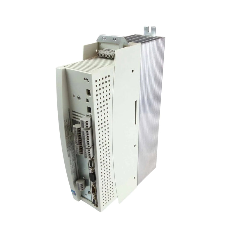 Lenze EVS9321-EKV004 5.5 kW servo inverter with KV004 firmware, resolver input, and IP20 housing