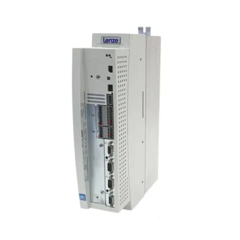 Lenze EVS9321‑CPV003 1 kW servo inverter with CPV003 resolver-based position control, compact IP20 housing