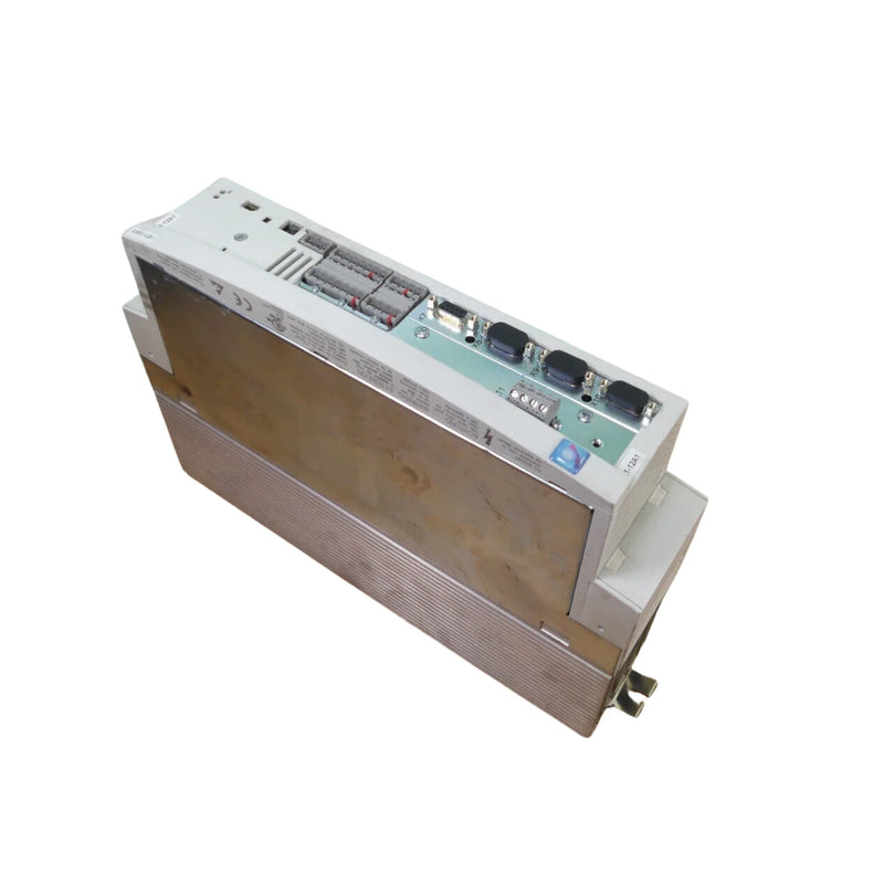 Lenze EVS9322-EPV004 4 kW servo inverter with EPV004 firmware, resolver input, and IP20 housing