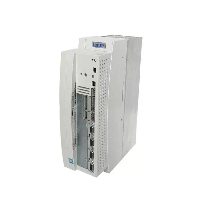 Lenze EVS9323‑CKV003 2 kW servo inverter with resolver feedback, position control firmware, IP20 compact housing