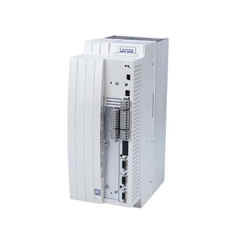 Lenze EVS9323-ES 2.2 kW servo inverter with resolver feedback, modular communication, and IP20 housing