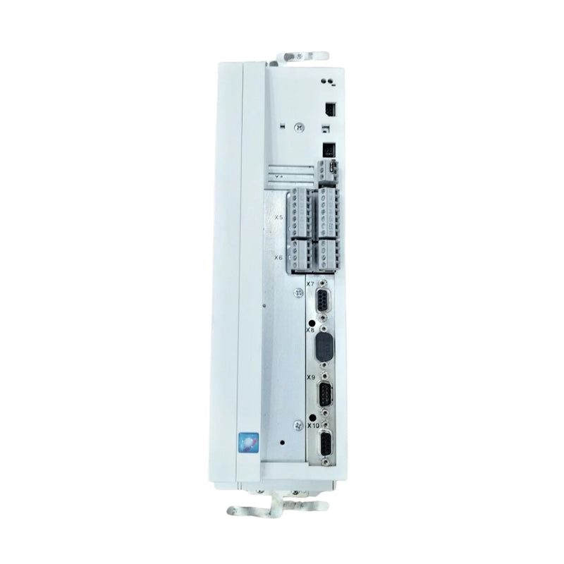 Lenze EVS9324-EK 11 kW servo inverter with resolver input, modular fieldbus options, and IP20 housing