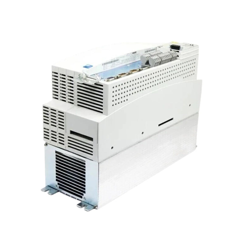 Lenze EVS9326-EIV004 11 kW servo inverter with EIV004 firmware, resolver input, and modular IP20 housing