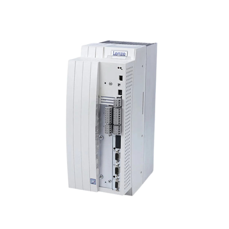 Lenze EVS9326-EPV004 18.5 kW servo inverter with EPV004 firmware, resolver input, and IP20 housing