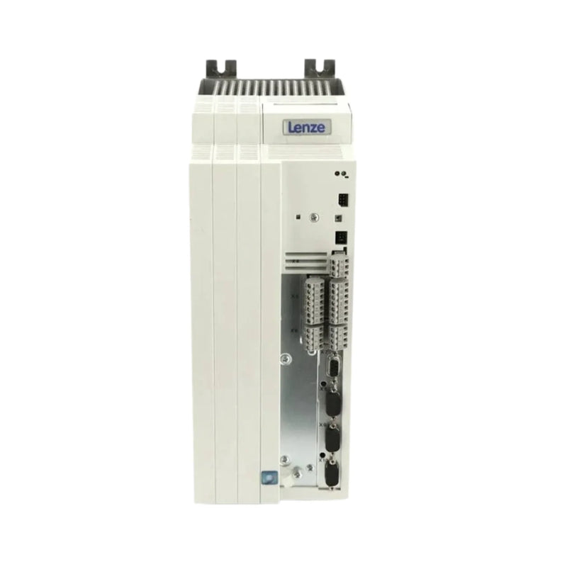 Lenze EVS9326-EP 15 kW servo inverter with resolver feedback, IP20 housing, and modular fieldbus connectivity