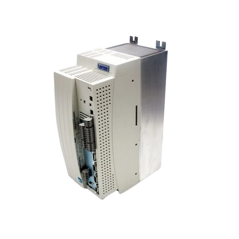 Lenze EVS9326-ESV004 servo inverter, 0.37 kW, 3-phase, 400 V, ideal for precise automation control.