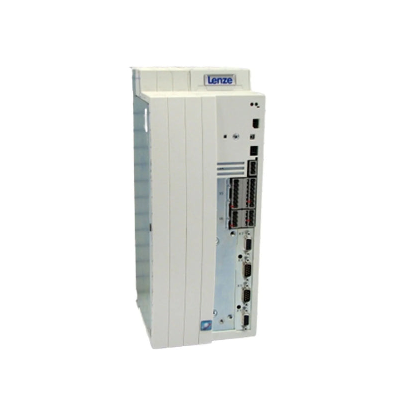 Lenze EVS9326‑CSV003 5.5 kW servo inverter with CSV003 firmware and resolver-based position control