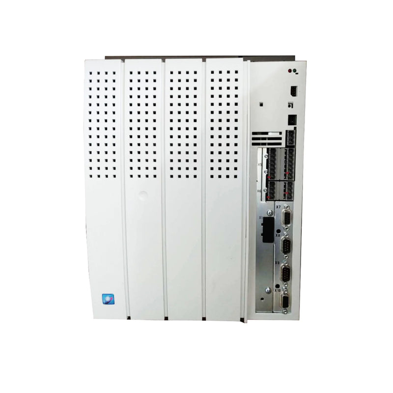 Lenze EVS9328-EI 37 kW servo inverter with EI firmware, resolver input, and IP20 modular housing for automation systems