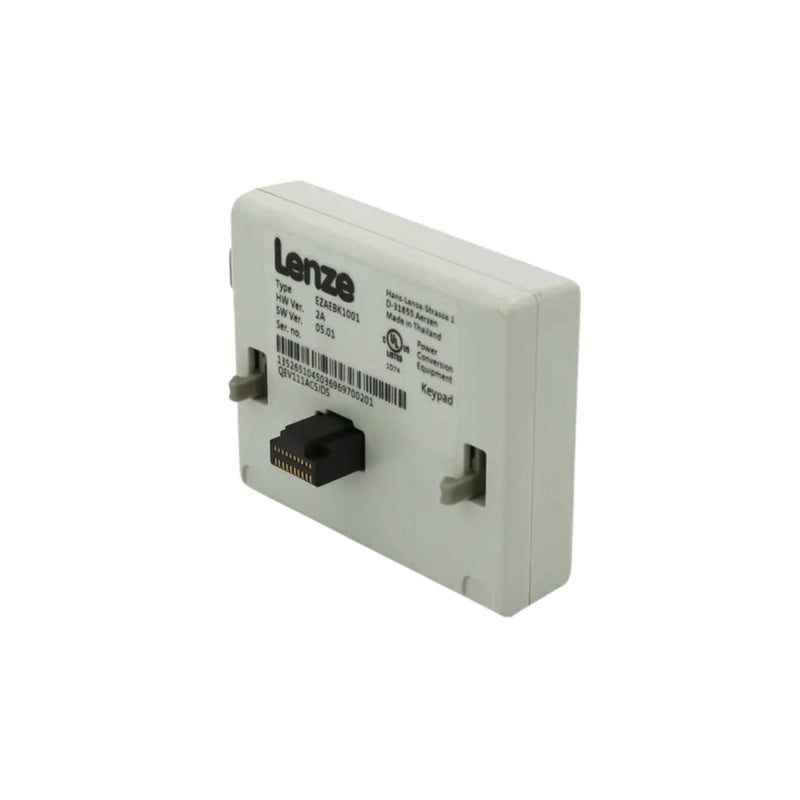 Lenze EZAEBK1001 brake resistor for frequency inverters, ensures safe braking and energy dissipation