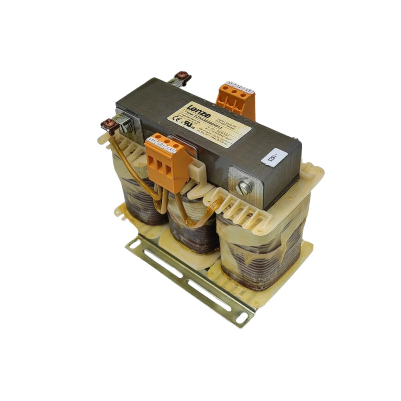 Lenze EZN3A0300H013 gearbox with 3-phase motor, compact high-efficiency drive for industrial automation