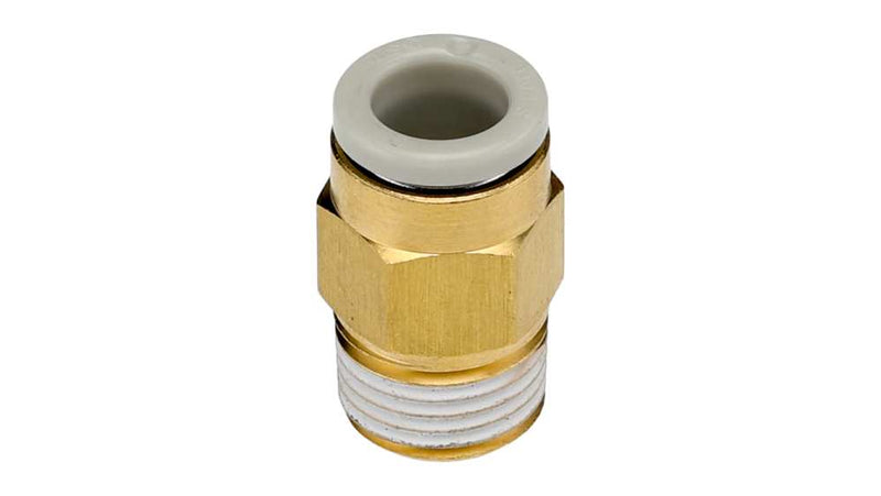 Industrial-grade SMC KQ2H06-01AS control module with robust features.