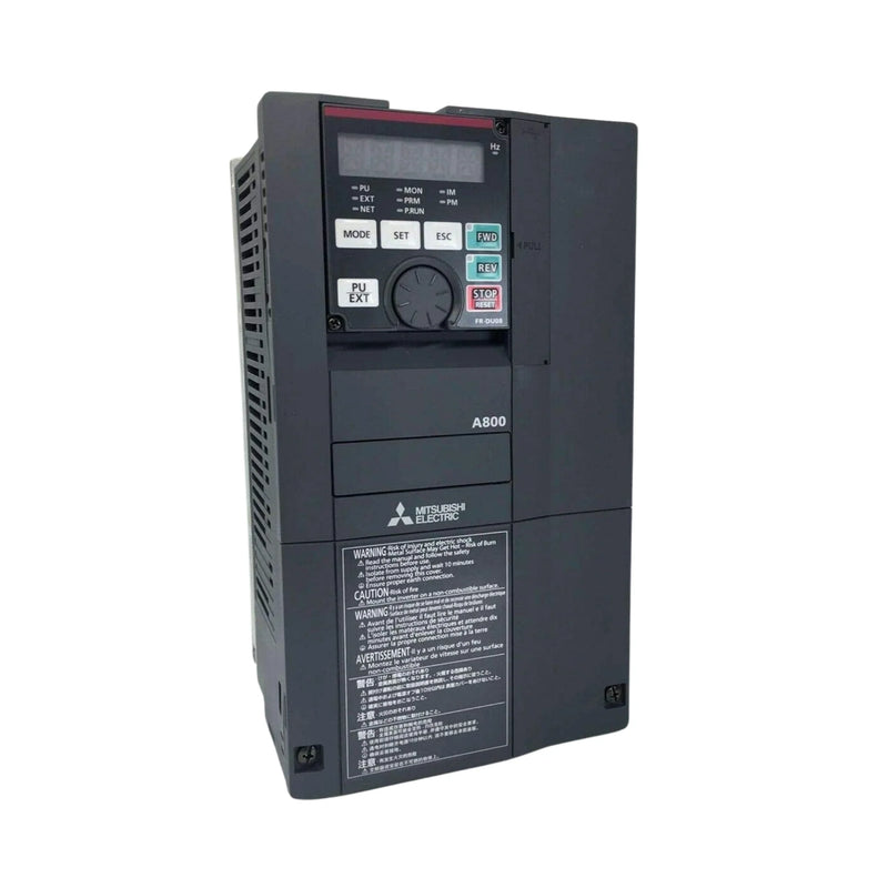 Mitsubishi FR-A840-00126-2-60 VFD, 12.6kVA, 3-phase 200-240V, A800 Series drive for industrial motor control.