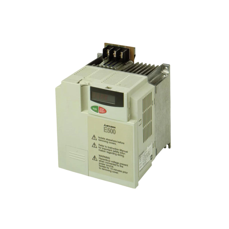 Mitsubishi FR-E540-3.7K-EC PLC for versatile industrial use, offering robust communication and superior control.