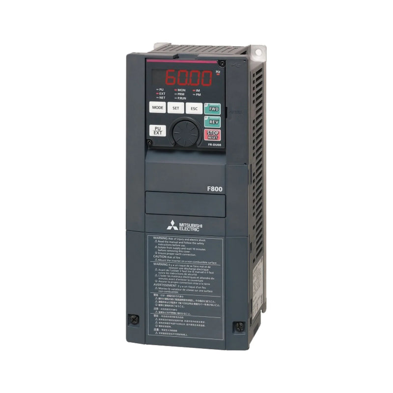 Mitsubishi FR-F840-01160-2-60 inverter ensures efficient motor control at 400V for industrial use.