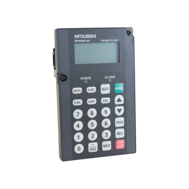 Mitsubishi FR-PU07, handheld LCD interface for FR series inverter programming