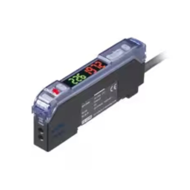 Keyence FS-V21RP fiber optic amplifier with reverse PNP output for fast, compact, and accurate detection in automation. Shop now.