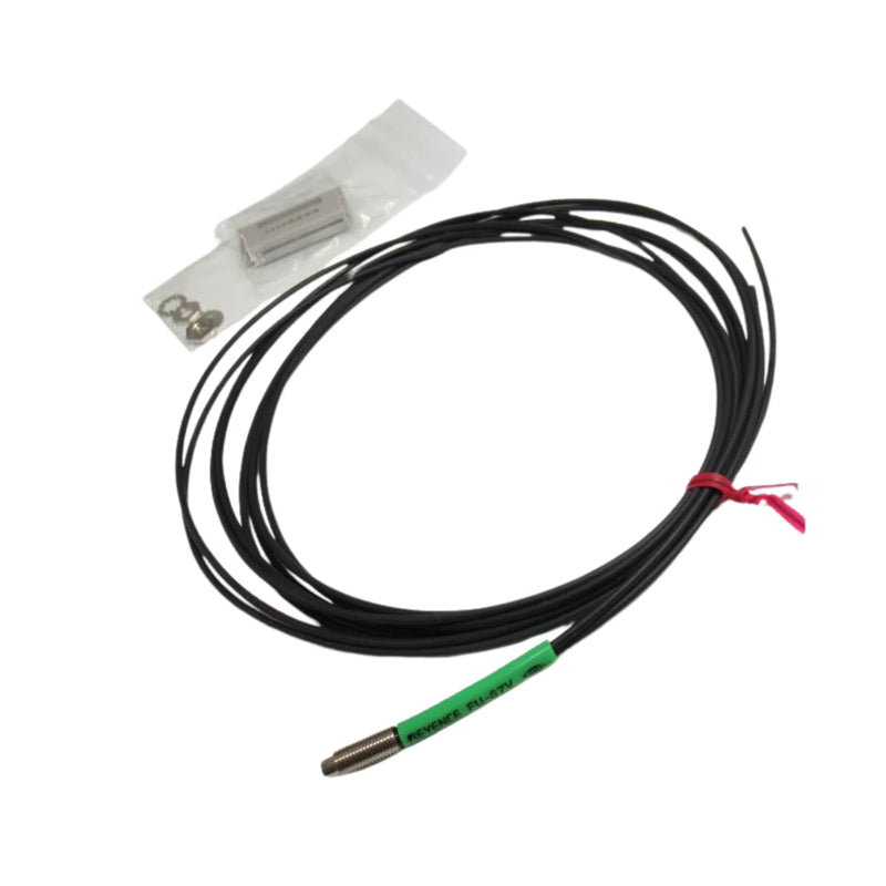 SEO-Optimized Alternative Text (125 Characters or Less):

Keyence FU-67V coaxial reflective fiber optic sensor head for detecting small or reflective objects in compact automation environments.