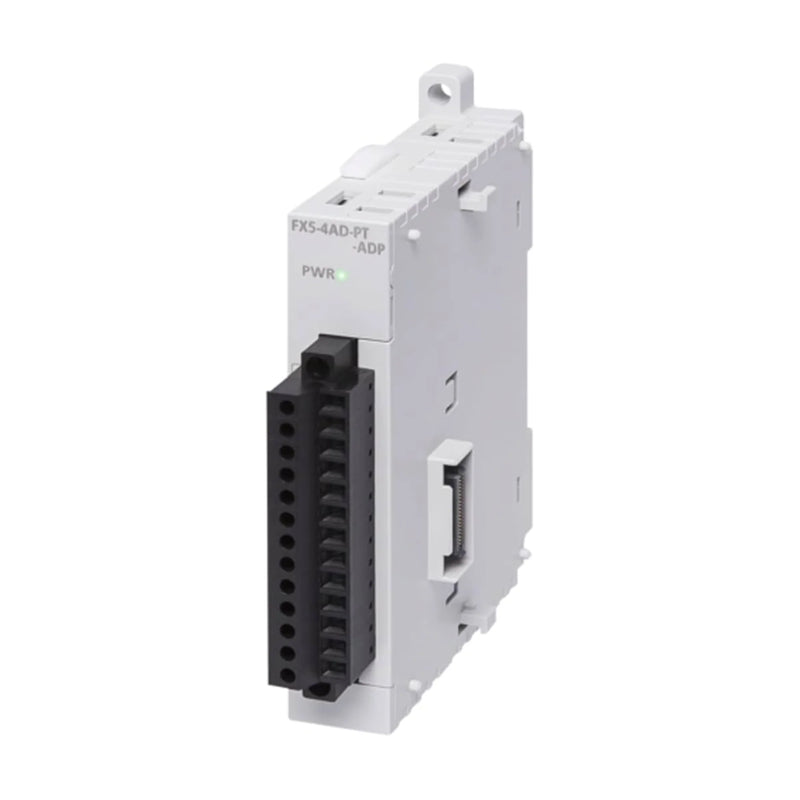 Mitsubishi FX5-4AD-PT-ADP, 4-channel input module for RTDs and voltage/current with FX5U PLC compatibility