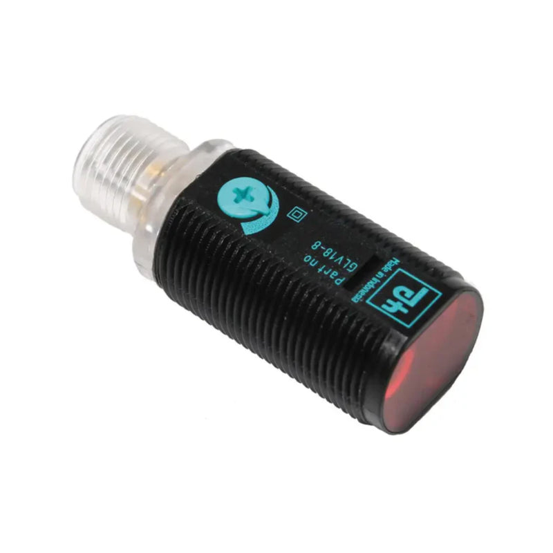 Pepperl+Fuchs GLV18‑8‑450/73/120 diffuse photoelectric sensor, 450 mm range, PNP NO, M12 connector