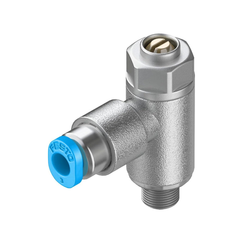 GRLA-M5-QS-4-D | Válvula compacta de control de caudal con conexión rápida