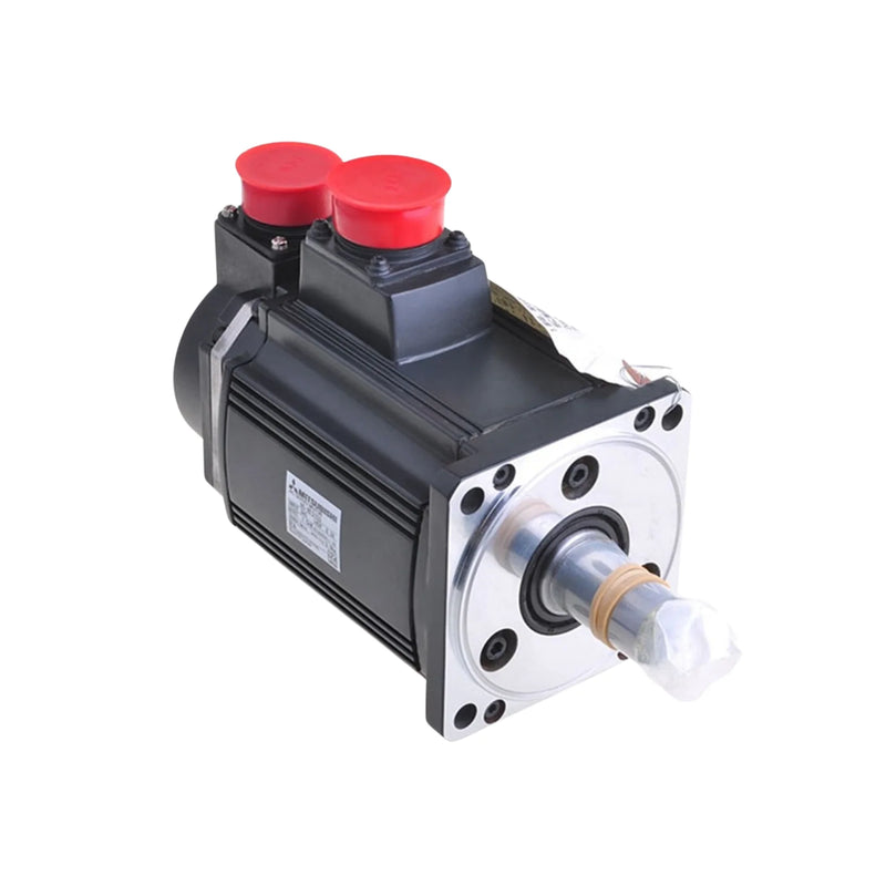 Mitsubishi HC‑RFS153K motor, 1.5 kW, 200 V, keyed shaft, IP65, 3000 rpm