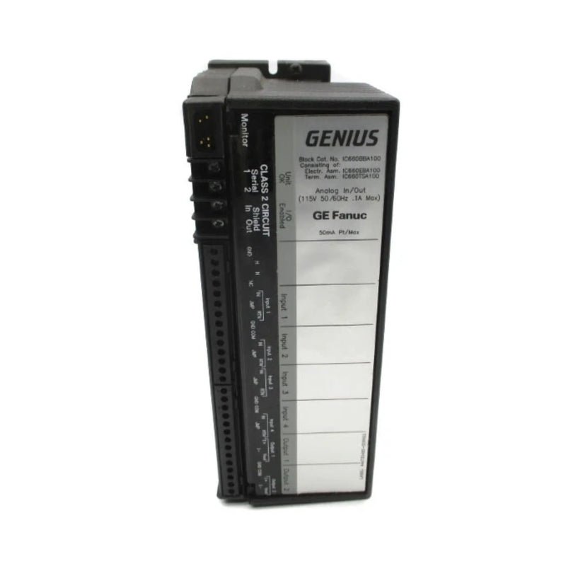 GE Fanuc (Emerson) IC660BBA100 Terminal Block Carrier Base