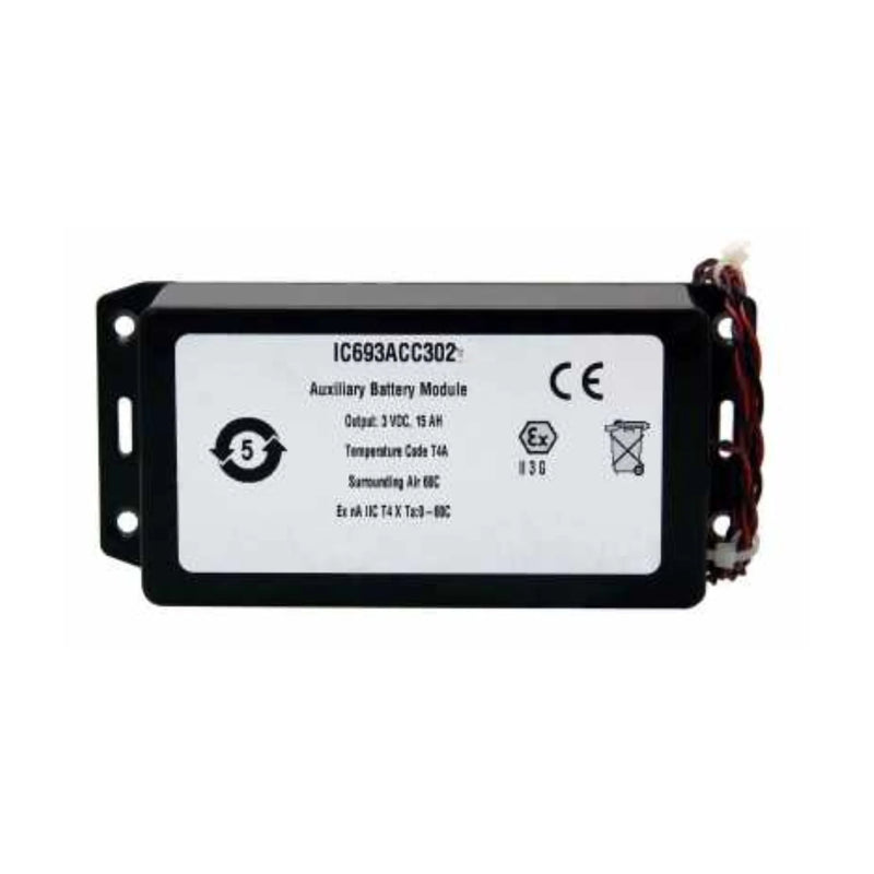 GE Fanuc (Emerson) IC693ACC302 Series 90-30 Lithium Battery industrial automation component designed for professional control
