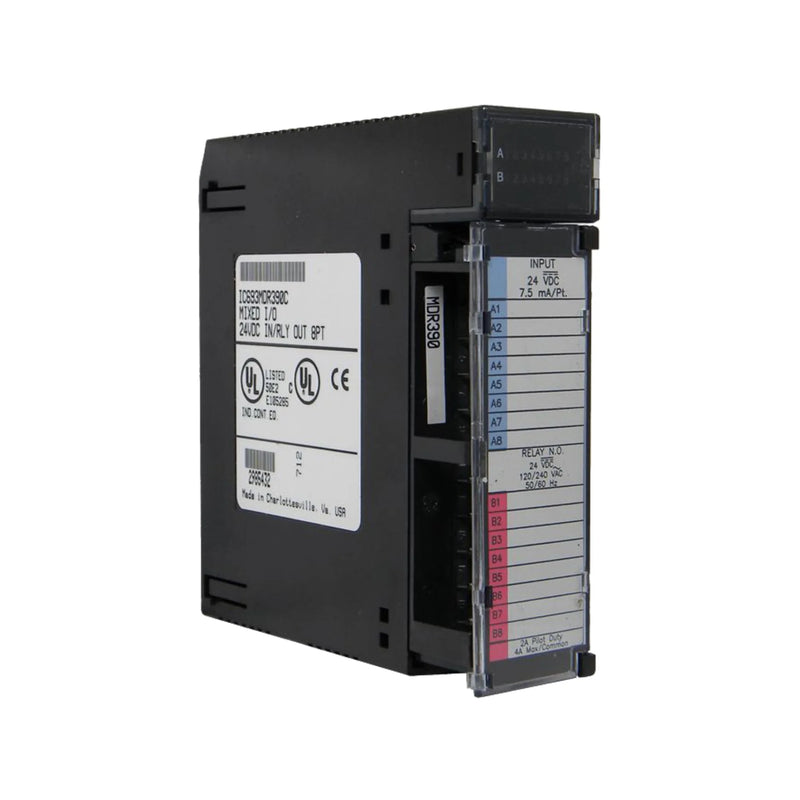 GE Fanuc (Emerson) IC693MDR390 Series 90-30 Discrete Output Module industrial automation component designed for professional 