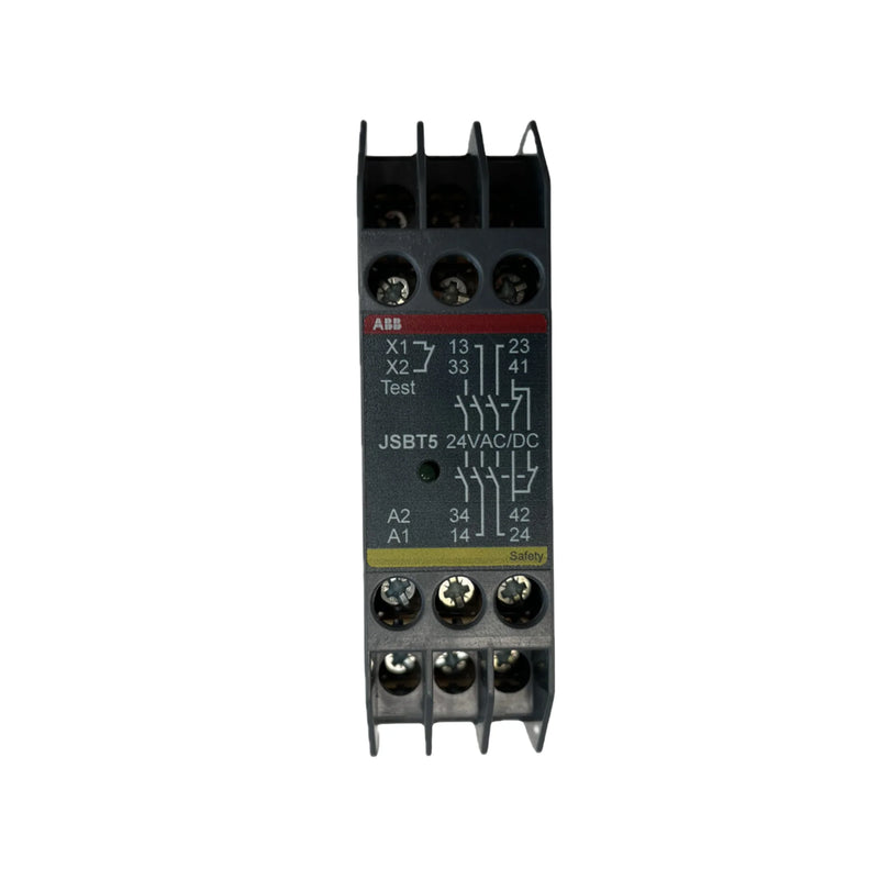 ABB JSBT5 | Safety Relay Module, Dual-Channel, 24V AC/DC