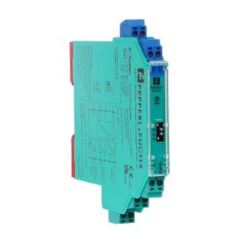 Pepperl+Fuchs KCD2-STC-Ex1.2O signal conditioner, 4–20 mA, 2 outputs, intrinsically safe, DIN rail mount, 3-way isolation