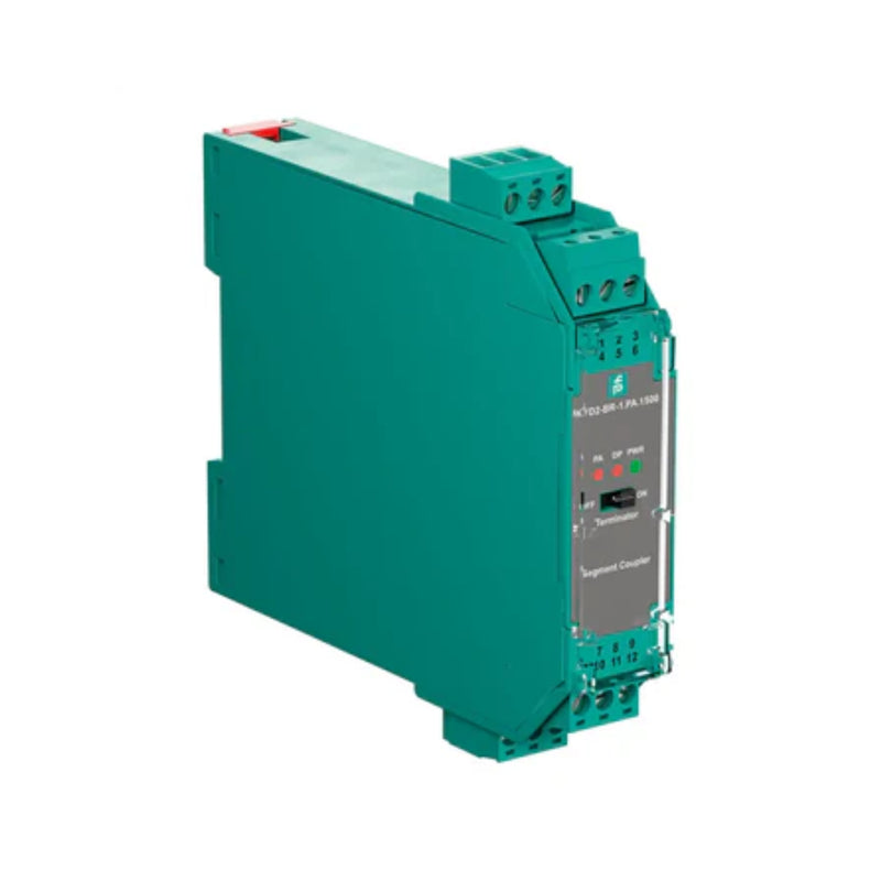 Pepperl+Fuchs KFD2‑BR‑1.PA.1500 intrinsically safe Ex‑ia signal barrier terminal, 1-channel, 1500 Ω loop resistor
