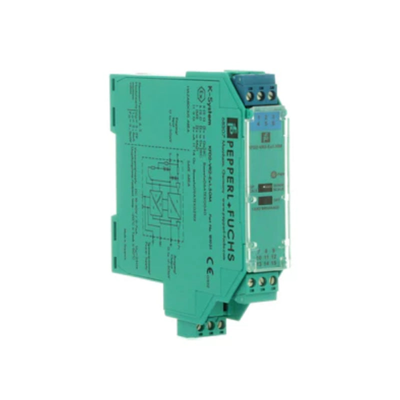 Pepperl+Fuchs KFD2‑VR2‑Ex1.50M intrinsically safe 2-channel 50 Ω resistor module, Ex ib, DIN-rail terminal