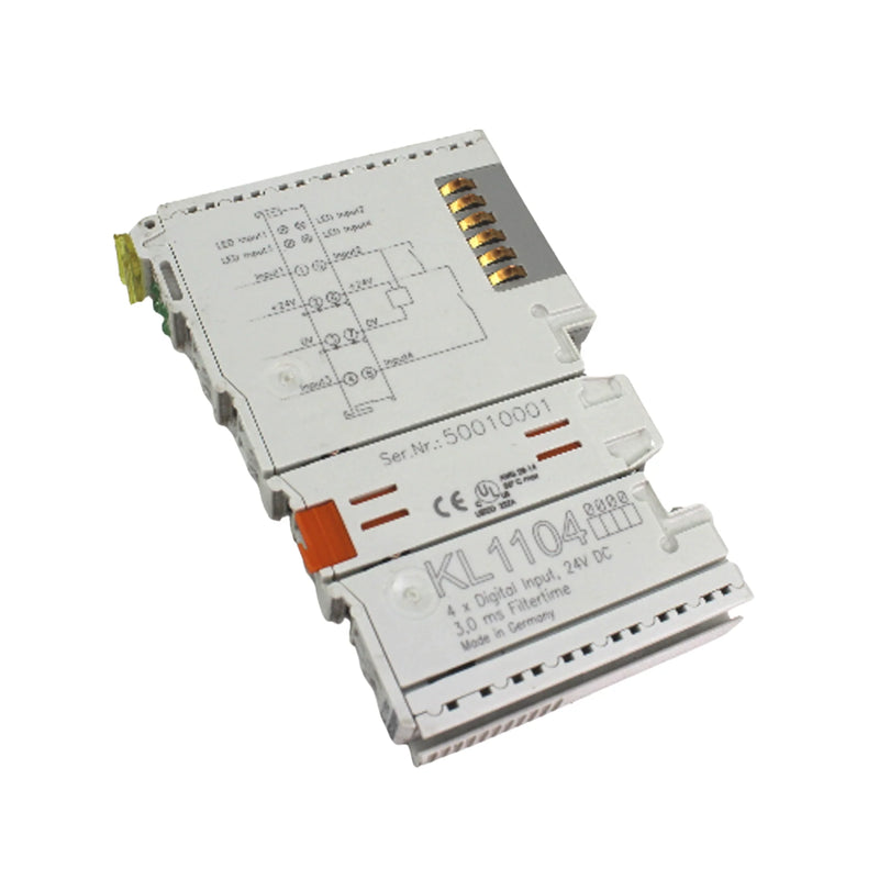 Beckhoff KL1104 4-channel 24 V DC digital input terminal with LED indicators