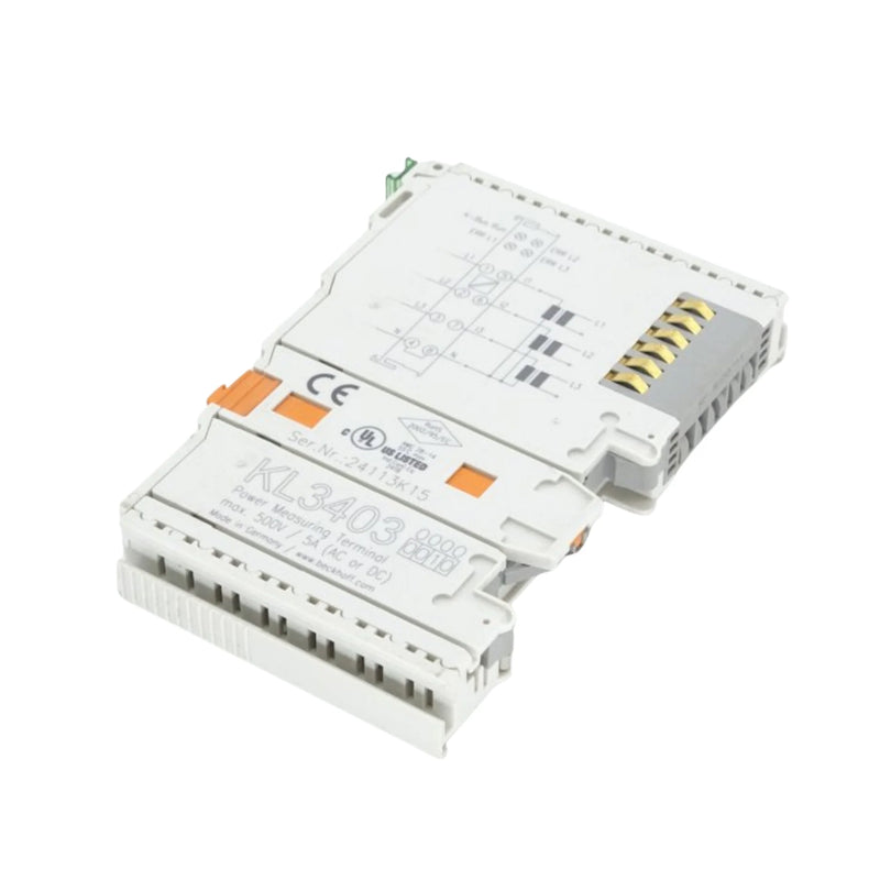Beckhoff KL3403 analog input terminal, 3-channel, 0–20 mA, 16-bit, K-Bus