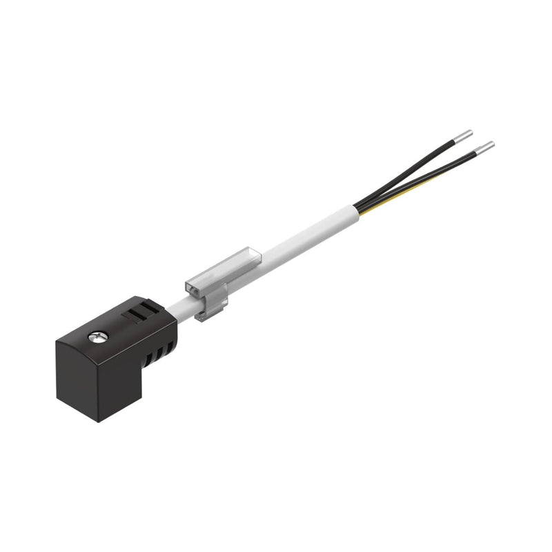 Festo KMEB-1-24-2.5-LED cable for solenoid valves with LED and 2.5 m length
