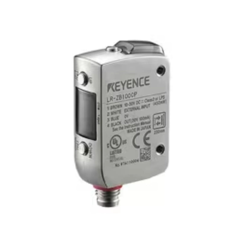 Keyence LR-ZB100C3P 100mm reflective sensor with IO-Link and PNP output, ideal for smart industrial automation setups. Shop now.