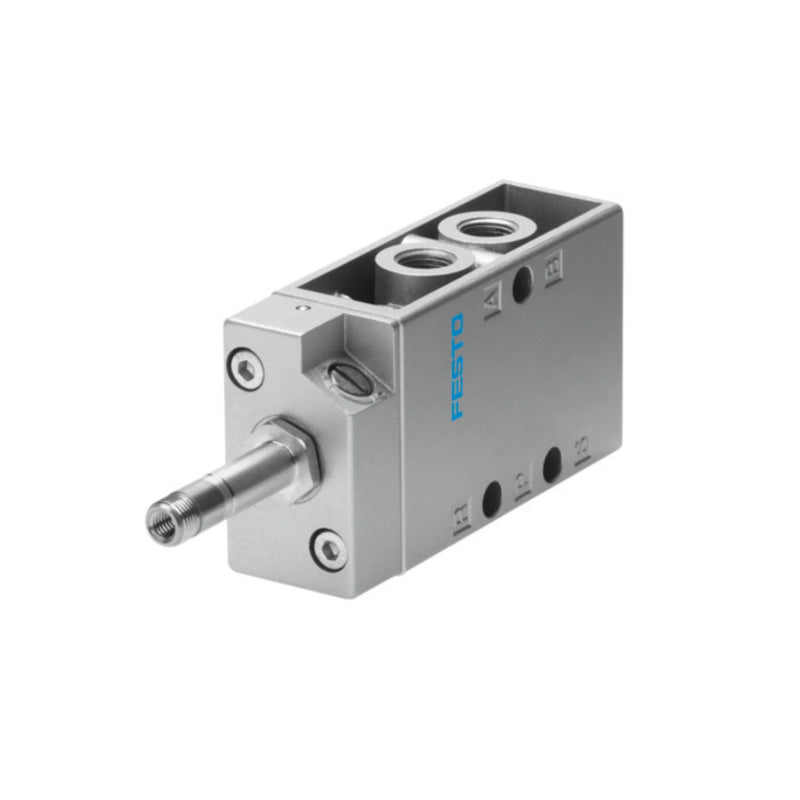 Festo MFH-5-1/8 solenoid valve, 5/2-way, G 1/8 ports, single solenoid, part no. 9982, GTIN 4052568002060.