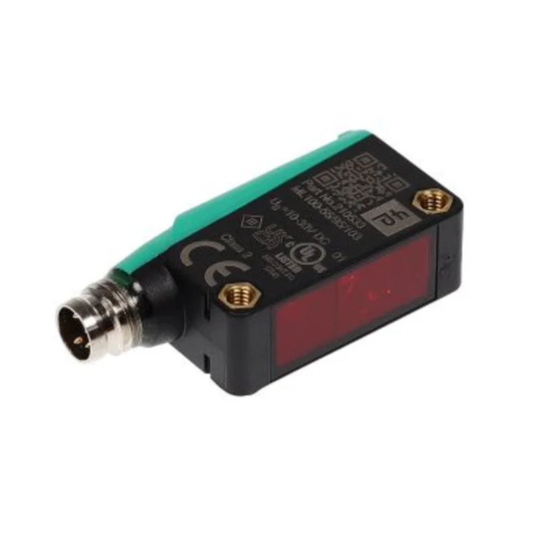 Pepperl+Fuchs ML100-55/95/103 photoelectric sensor, 200 mm diffuse, PNP NO, compact housing, IP67