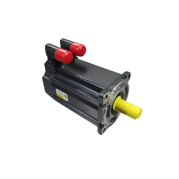 Allen-Bradley MPL-B430P-MJ72AA servo motor, 400V, 10 Nm torque, 4600 RPM, resolver feedback, keyed shaft, Kinetix-compatible.