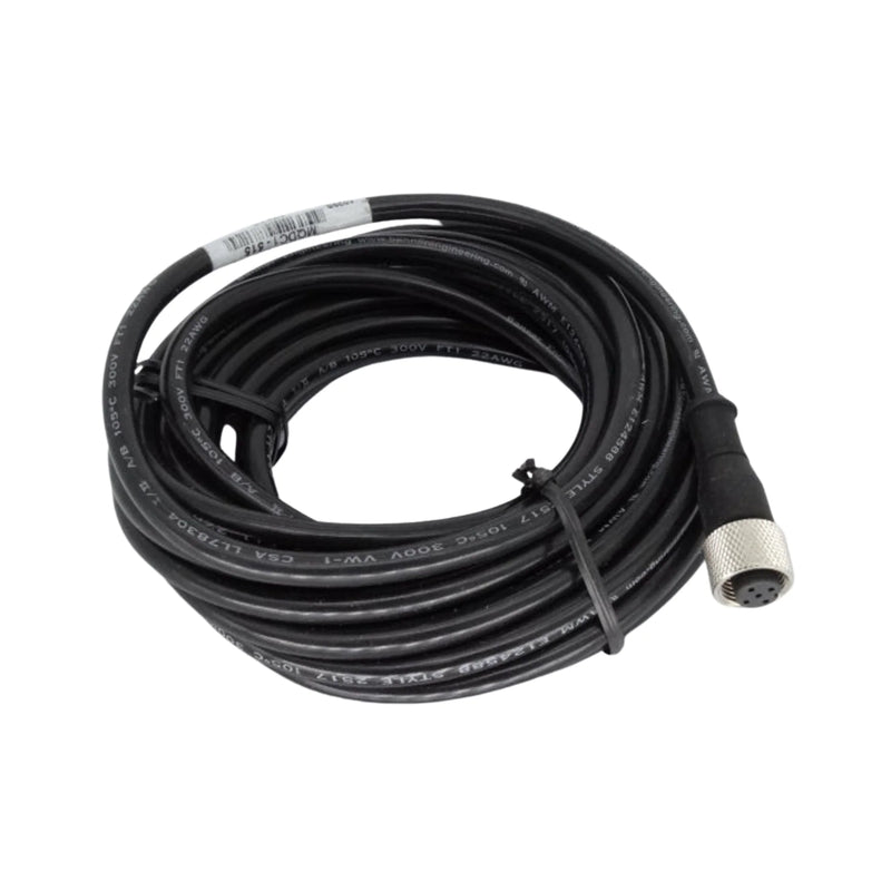 Reliable MQDC1-515 with 5-pin M12 connector, 15 ft PVC jacket, ideal for sensors and industrial use