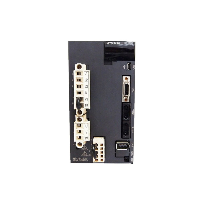 Mitsubishi MR-J3-350A Servo Drive ensures precise motion management for diverse industrial uses.