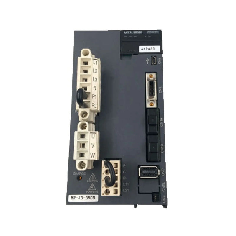 Mitsubishi MR-J3-350B servo amplifier, 3.5 kW, 200 V, optimal drive for MR-J3 motors