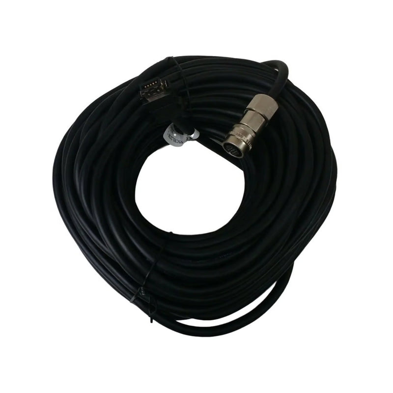 Mitsubishi MR-J3ENSCBL20M-L encoder cable, 20m, IP67, designed for MR-J3 series systems, robust and reliable for industry.
