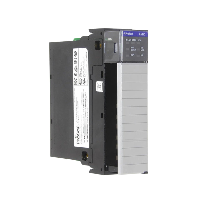 Allen-Bradley MVI56-BAS BASIC module, ControlLogix, 2 RS-232 ports, ASCII support, ladder logic integration