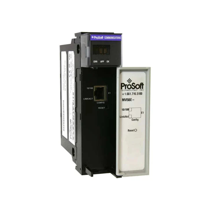 Allen-Bradley MVI56E-MNETCR Modbus TCP/IP module, ControlLogix, conformal coated, dual Ethernet ports