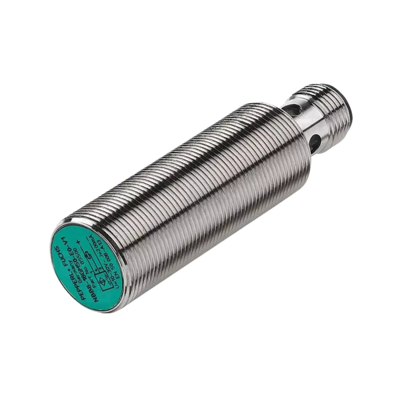 Pepperl+Fuchs NBB8-18GM50-E2-V1 inductive proximity sensor, M18 flush, 8 mm range, PNP NO