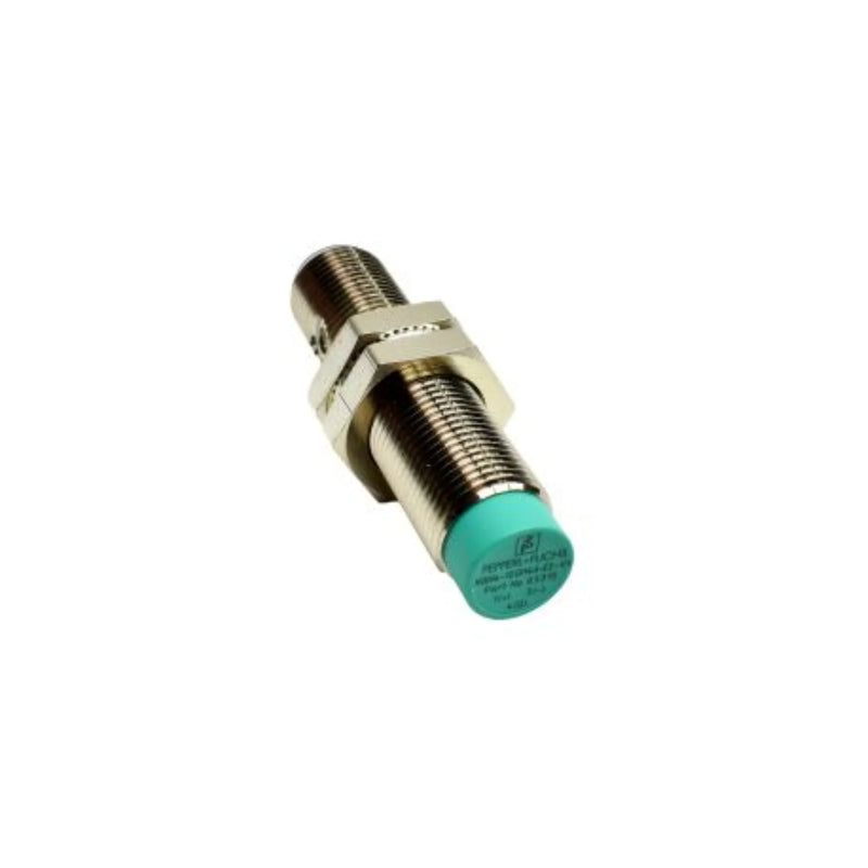 Pepperl+Fuchs NBN4‑12GM40‑E2‑V1 inductive proximity sensor, 4 mm non‑flush, PNP NO, M12 housing, IP67